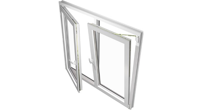 Ventana PVC REHAU oscilobatiente