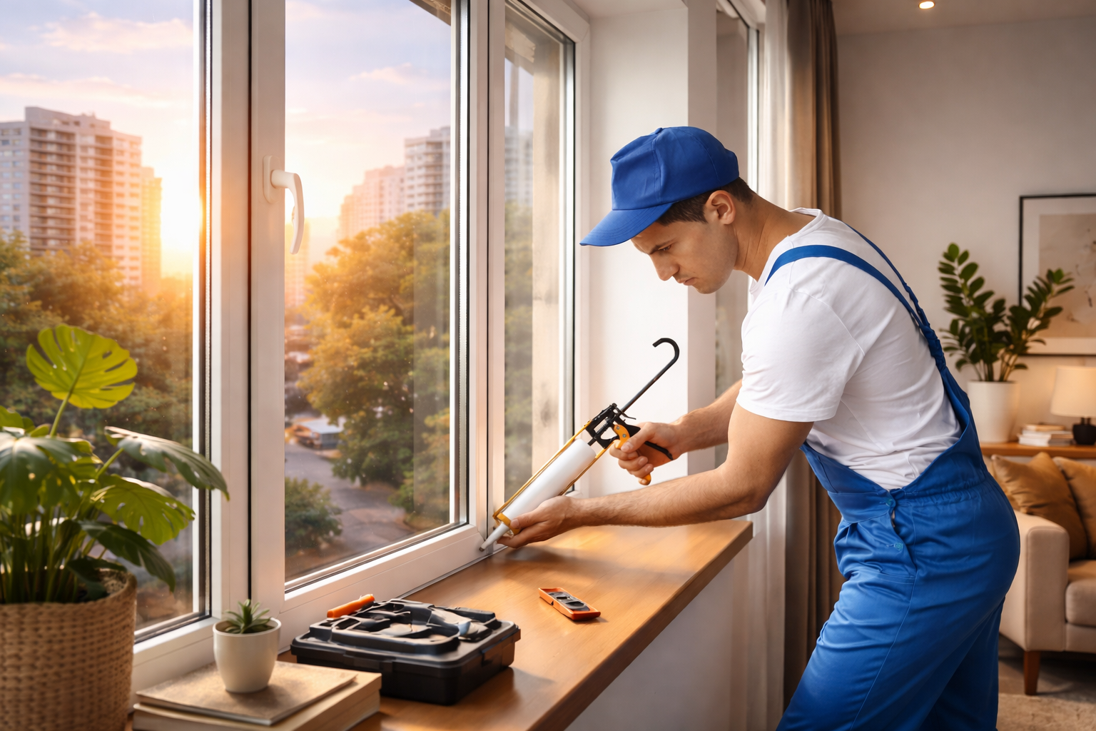 Монтаж окон и дверей